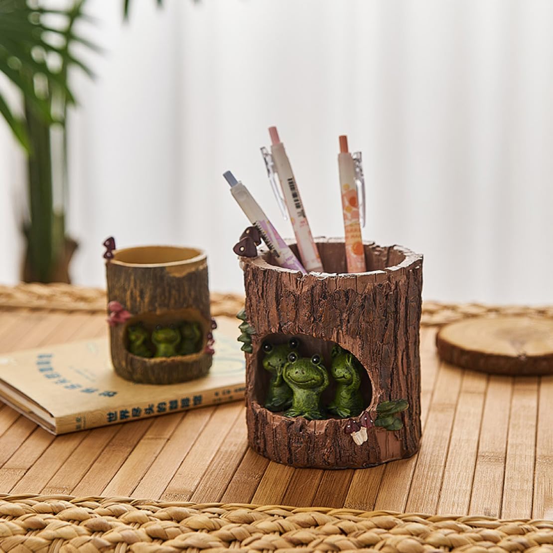 Amazon.co.jp: ペンホルダー 大容量 ペンスタンド ペン入れ 小物入れ