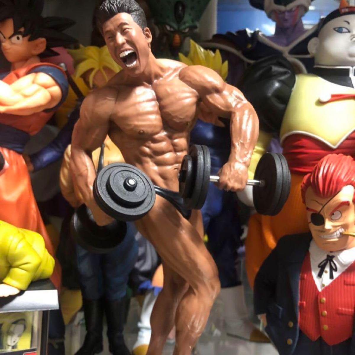 Amazon.co.jp: MUSCLE STARS PIECE フィギュア なかやまきんに君～り