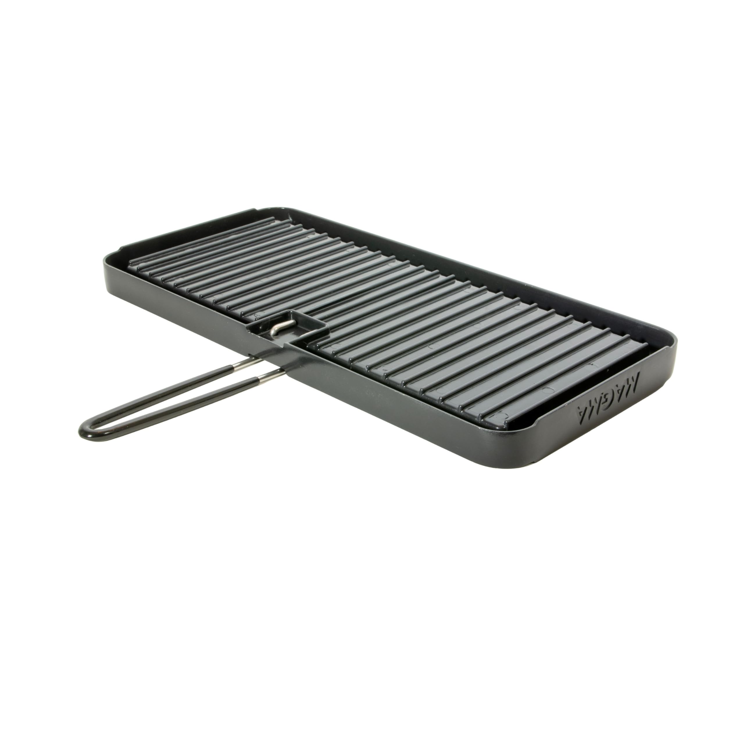 A10-197-2 Reversible Griddle for 12"x18" Grill Surface | Cast Aluminum Grill Griddle | Non-Stick Cooking Surface | Portable BBQ Accessory