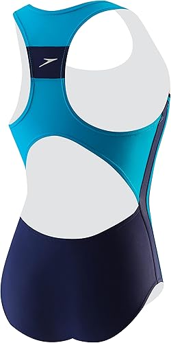 Vista 3 de Speedo - Infinity Splice Traje de baño de una pieza con tirantes gruesos para niña