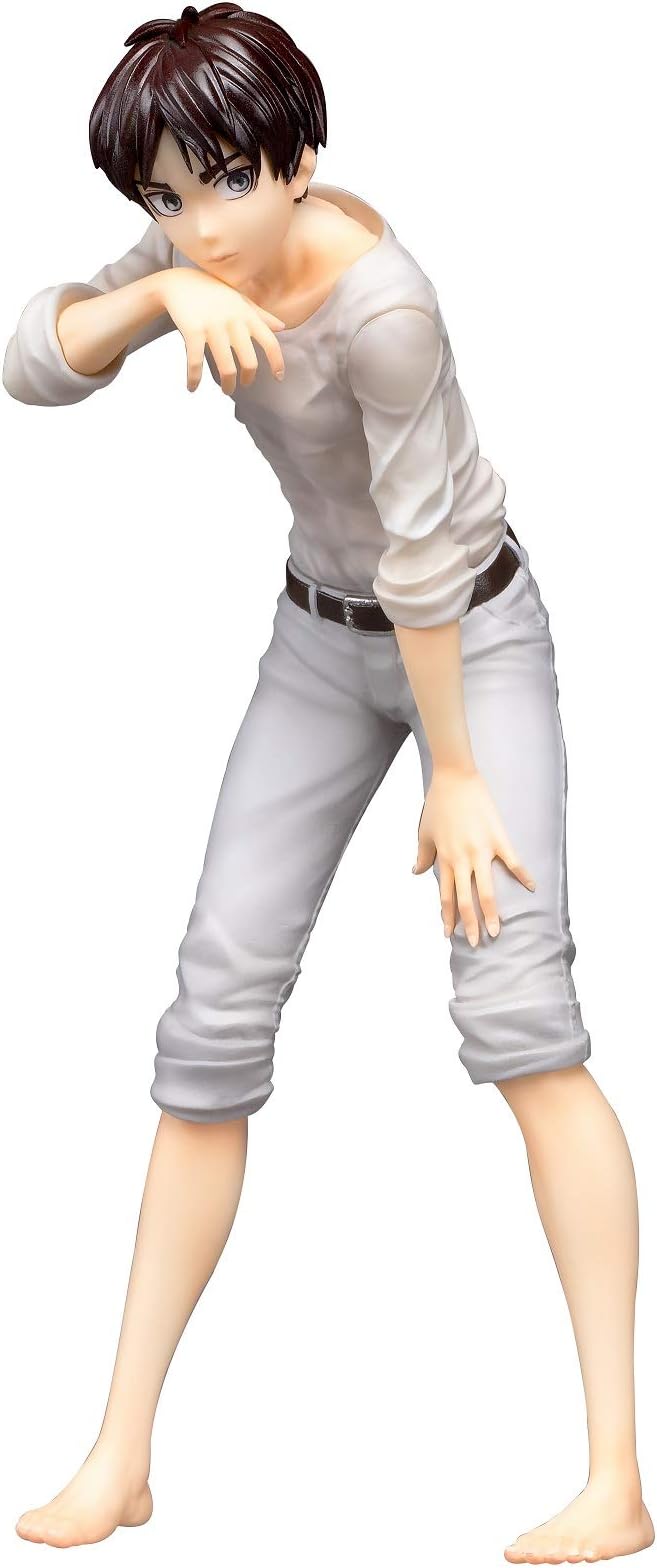 Attack On Titan: Eren Yeager 1: 8 Scale Pmma & Pu PVC Figure, Multicolor