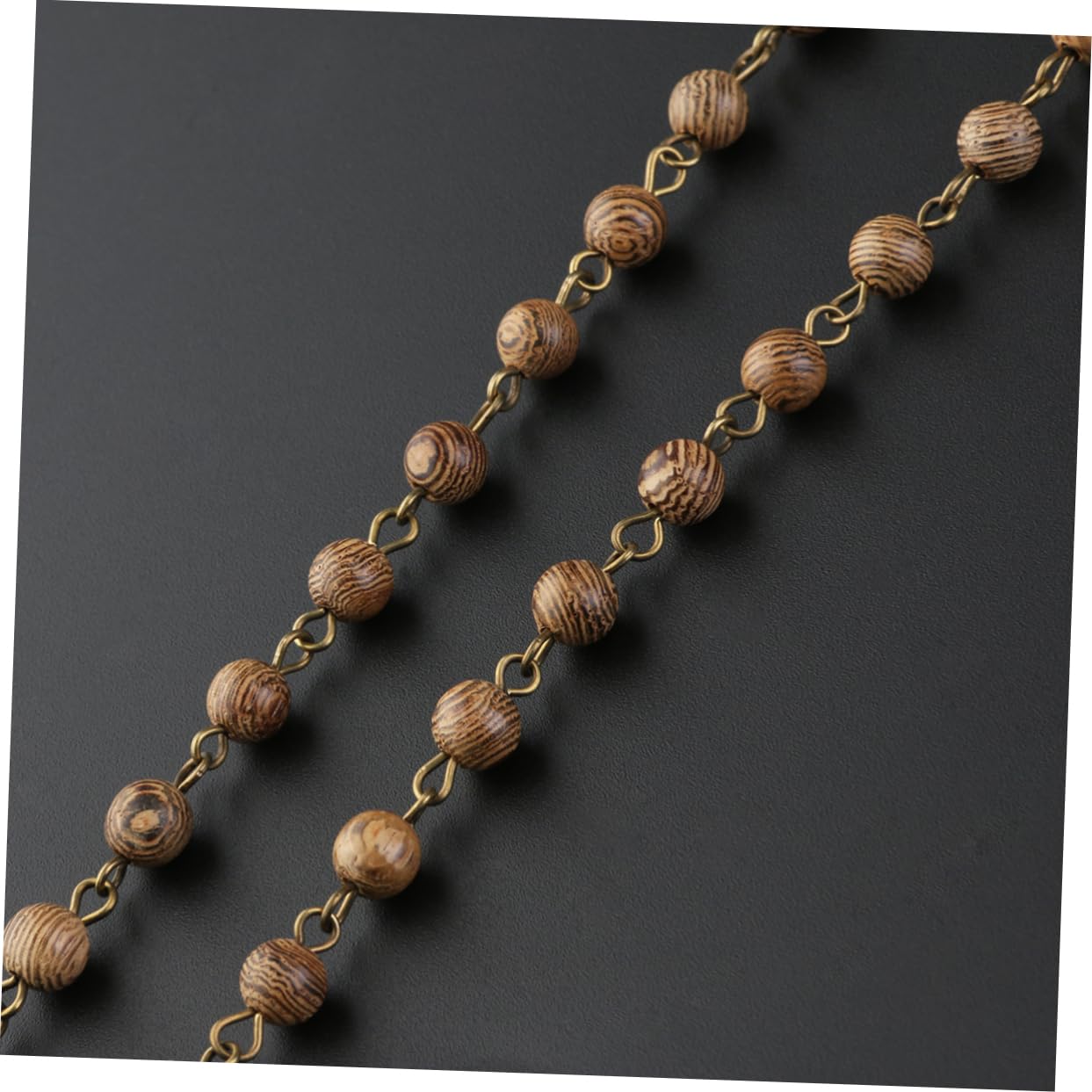 GALPADA 3stücke Wood Eyeglasses Bead Chain Neck Holder Aus Natürlichem Hartholz Stilvolle Brillenkette Mit Elastischen Gummispitzen Für Sonnenbrillen Und Lesebrillen