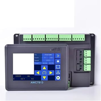 CNC Controller, Controller Board Upgraded AWC7813 CNC Control Motherboard System Anywells for CNC Machine,Compatibility