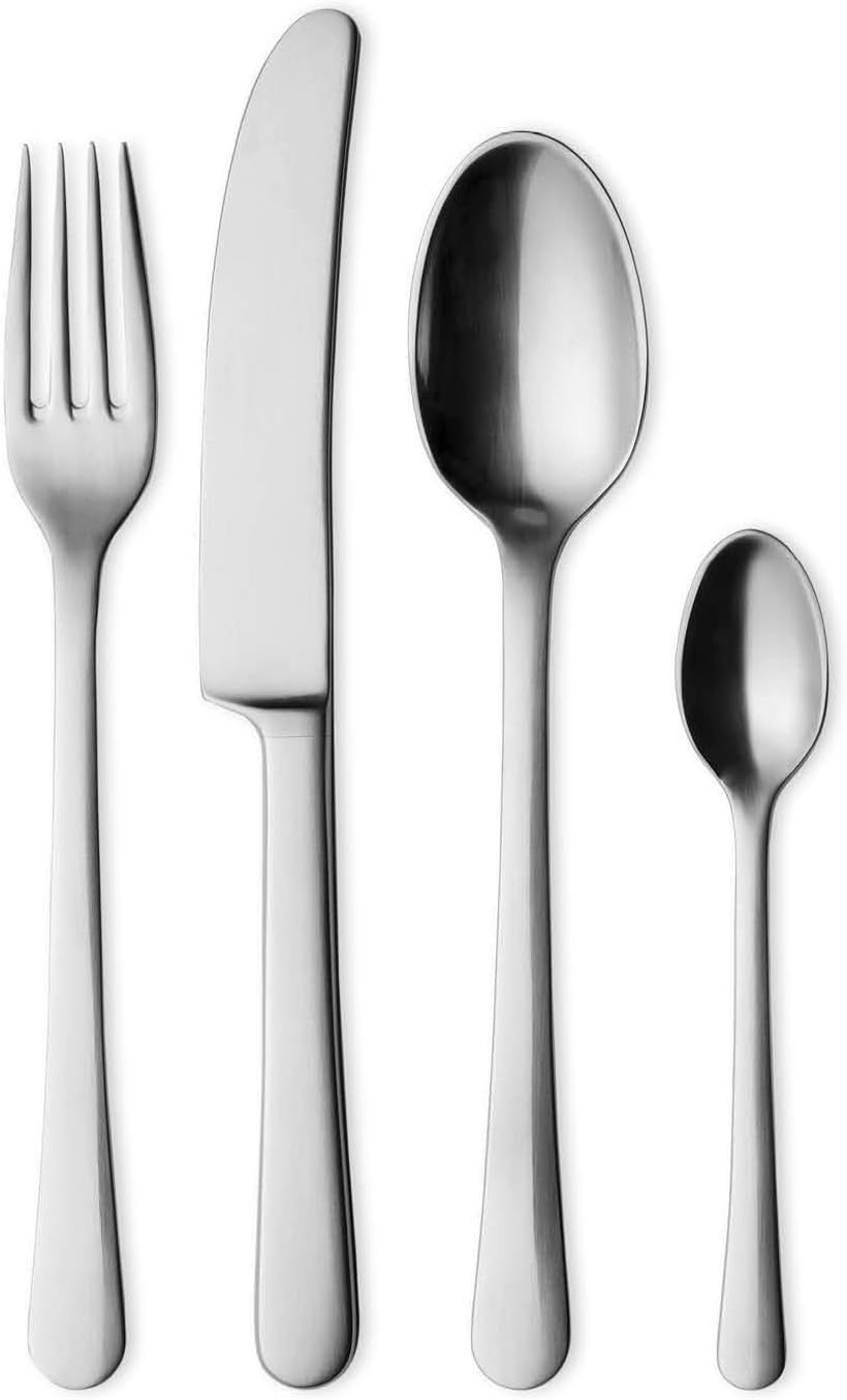 Copenhagen Cutlery 16 Pcs Giftbox set, Matte Stainless Steel