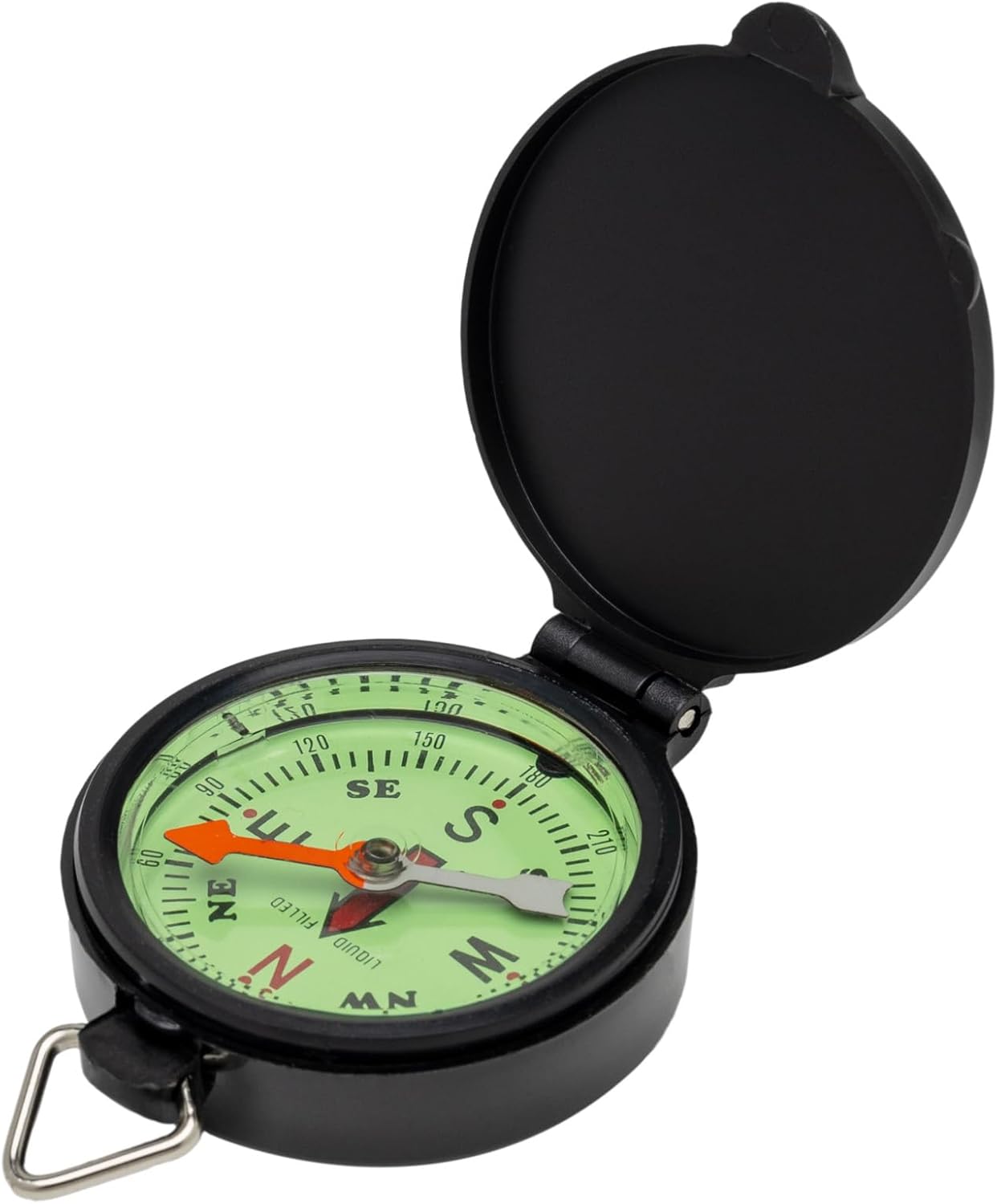 Misar Tech GA-20A Pocket Compass, English, Oil Type, 10 ATM, Waterproof, Outdoor