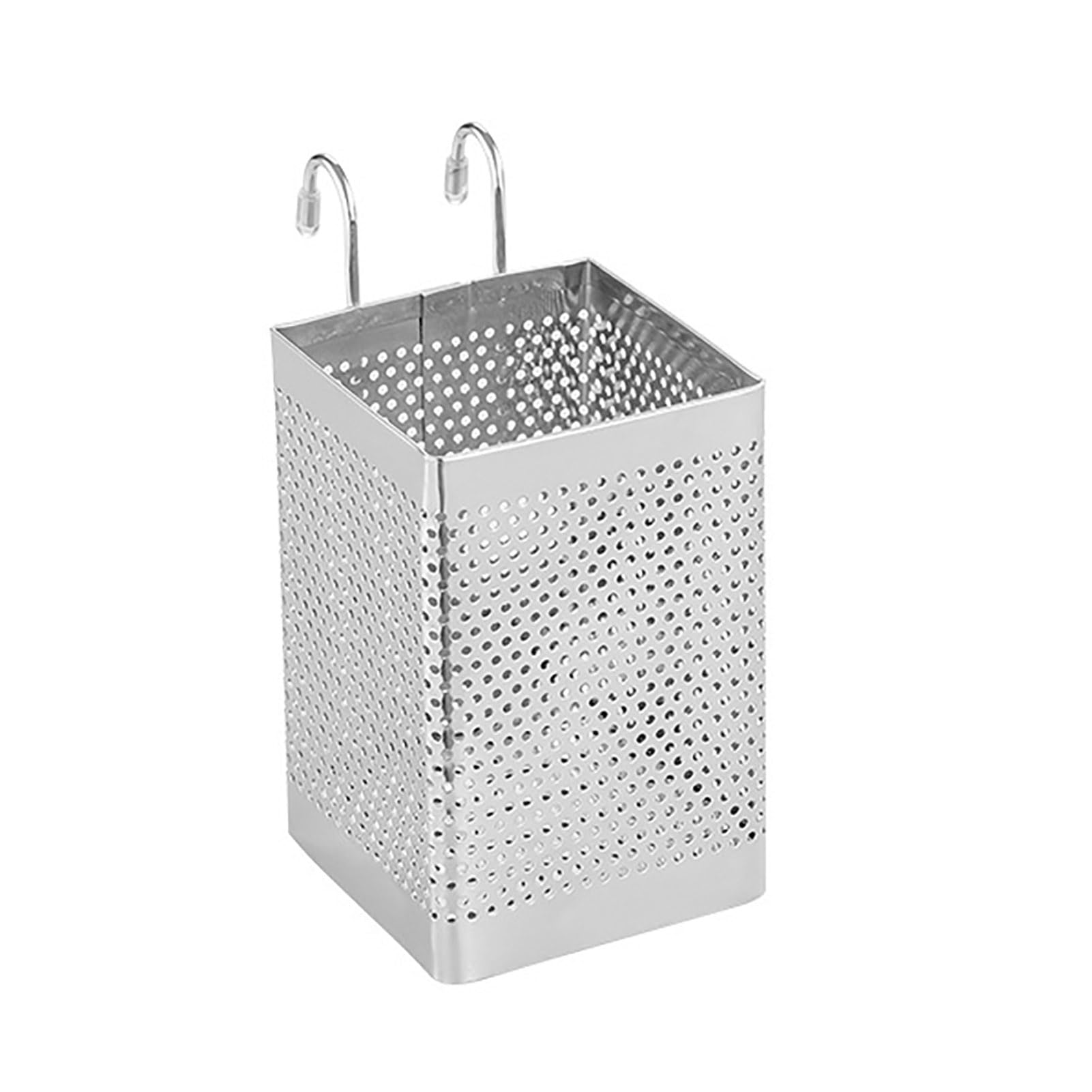 pidodou Stainless Steel Chopstick Holder with Drainage Cutlery Organizer Rack for Kitchen Utensils Storage Modern Design A