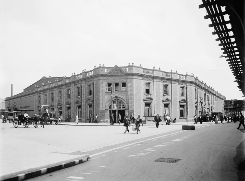 Brooklyn Lirr C1912 Nthe Long Island Railroad Station On Atlantic Avenue In Brooklyn New York Photograph C1912 Poster Print by (18 x 24)