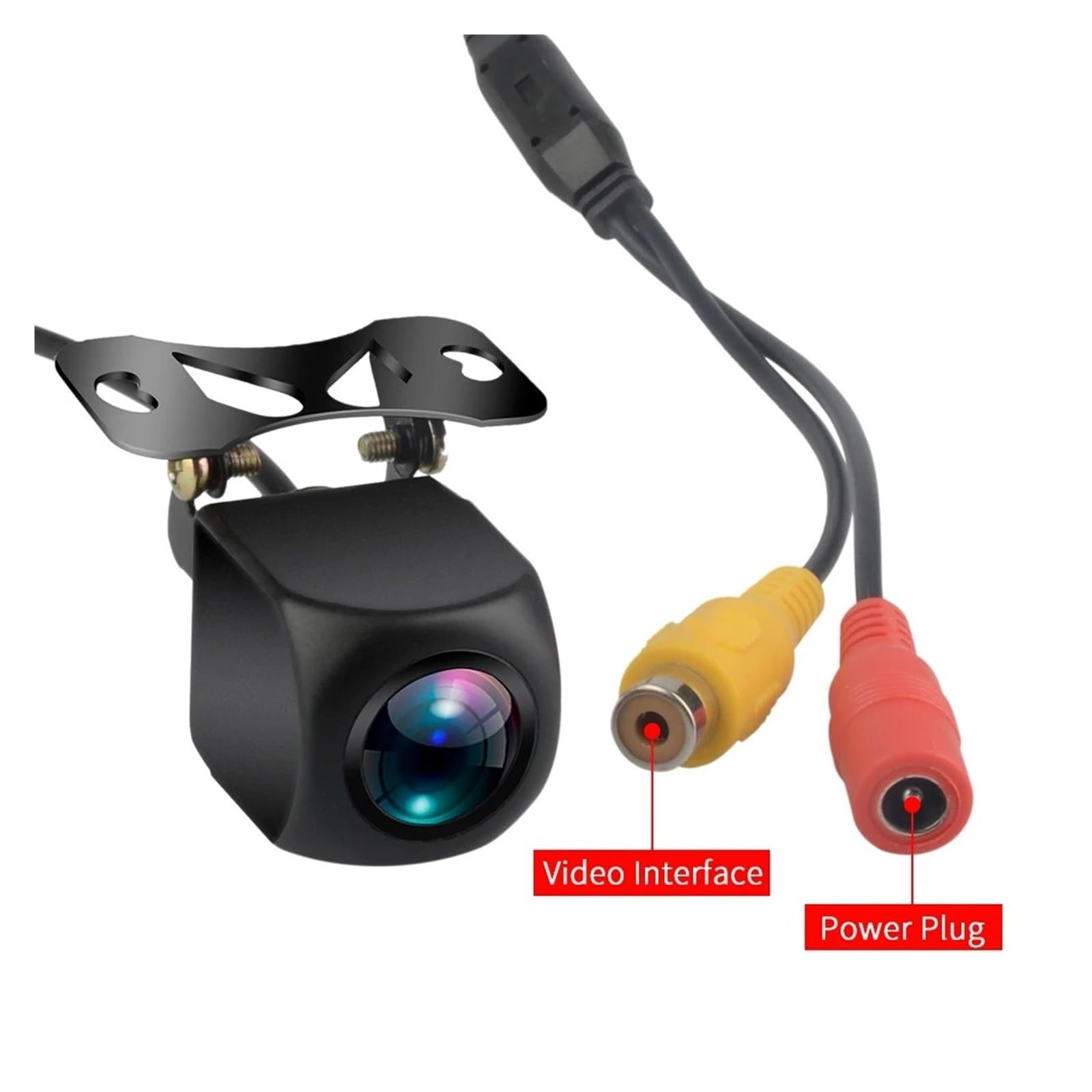 Cámara Visión Trasera para Coche AHD720 Visión Nocturna Marcha Atrás Monitor Automático Impermeable 170 Grados Universal Gran Angular Imagen Color HD Cámara Trasera