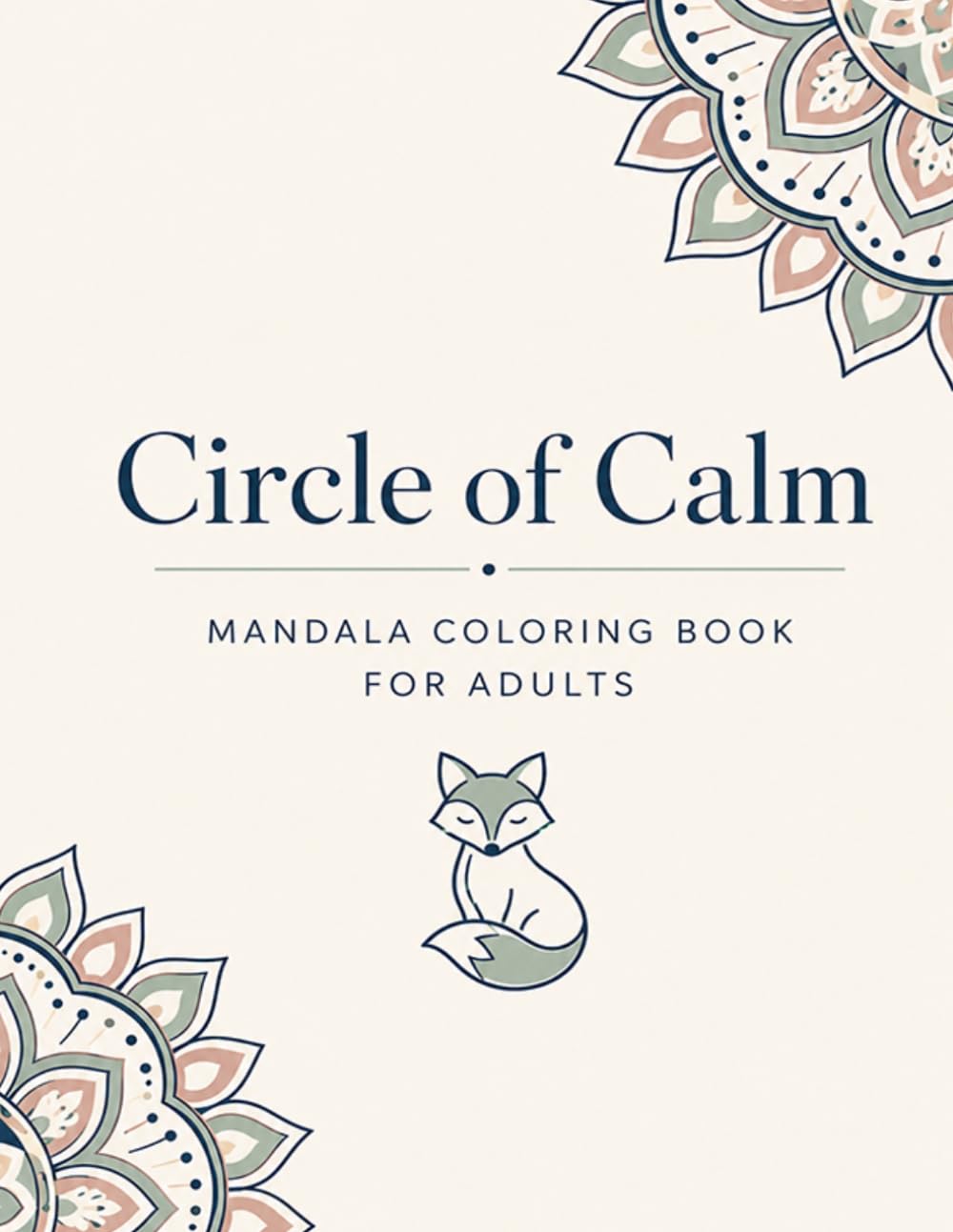 Circle of Calm: Mandala Coloring Book for Adults