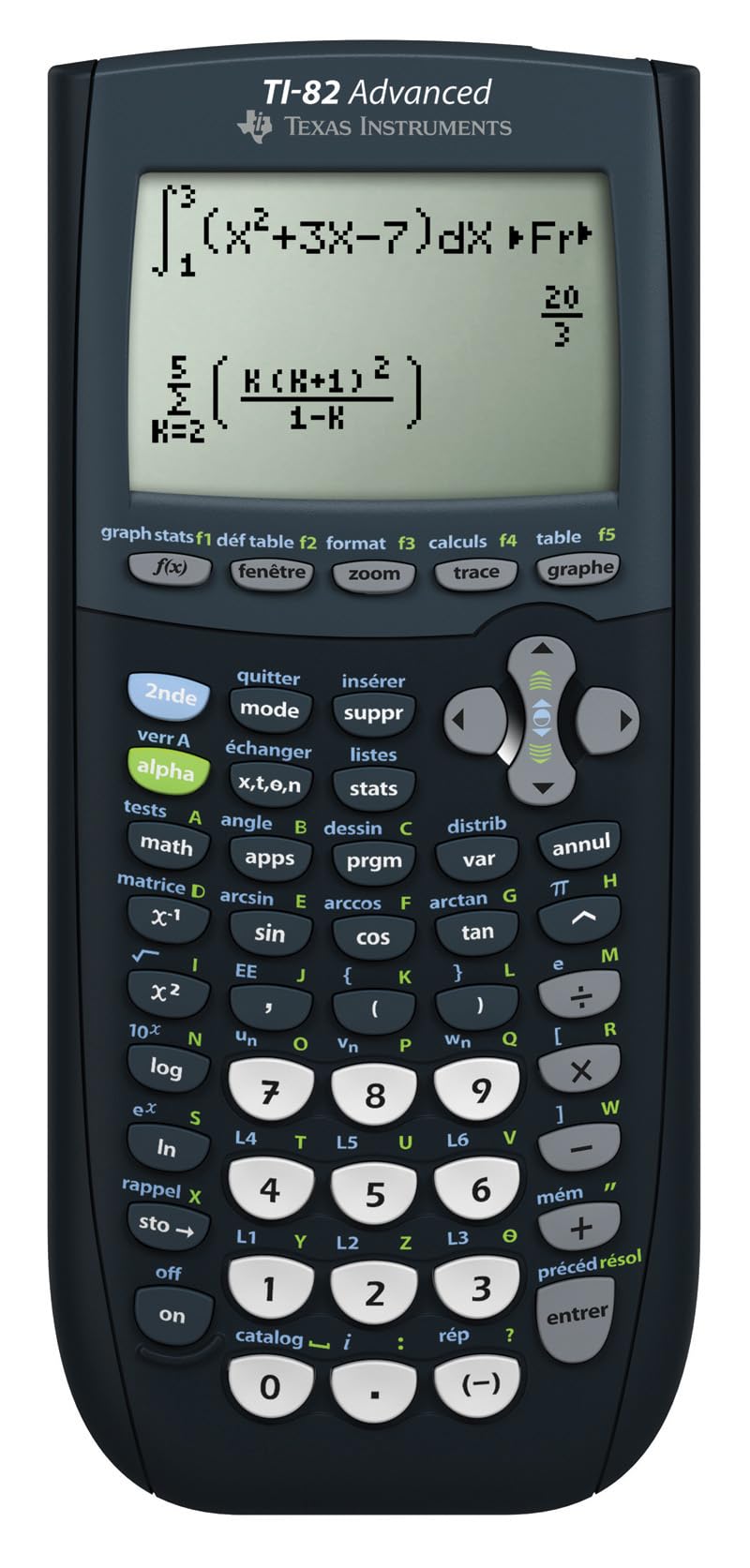 Texas INSTRUMENTS TI-82 Zaawansowane - Czarny