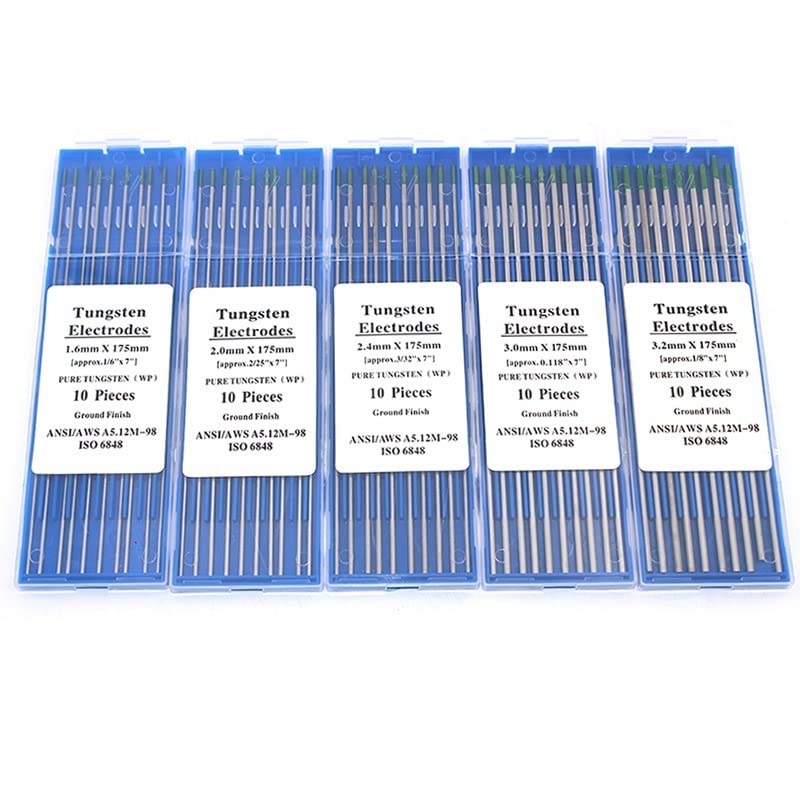 Elfen Lied Figure Juego De 10 Electrodos De Tungsteno Rainbow 1.6 Mm X 175 Mm Para Soldadura TIG - Marca Schweisstechnik Baric Juego 10 Electrodos Aguja 175mm