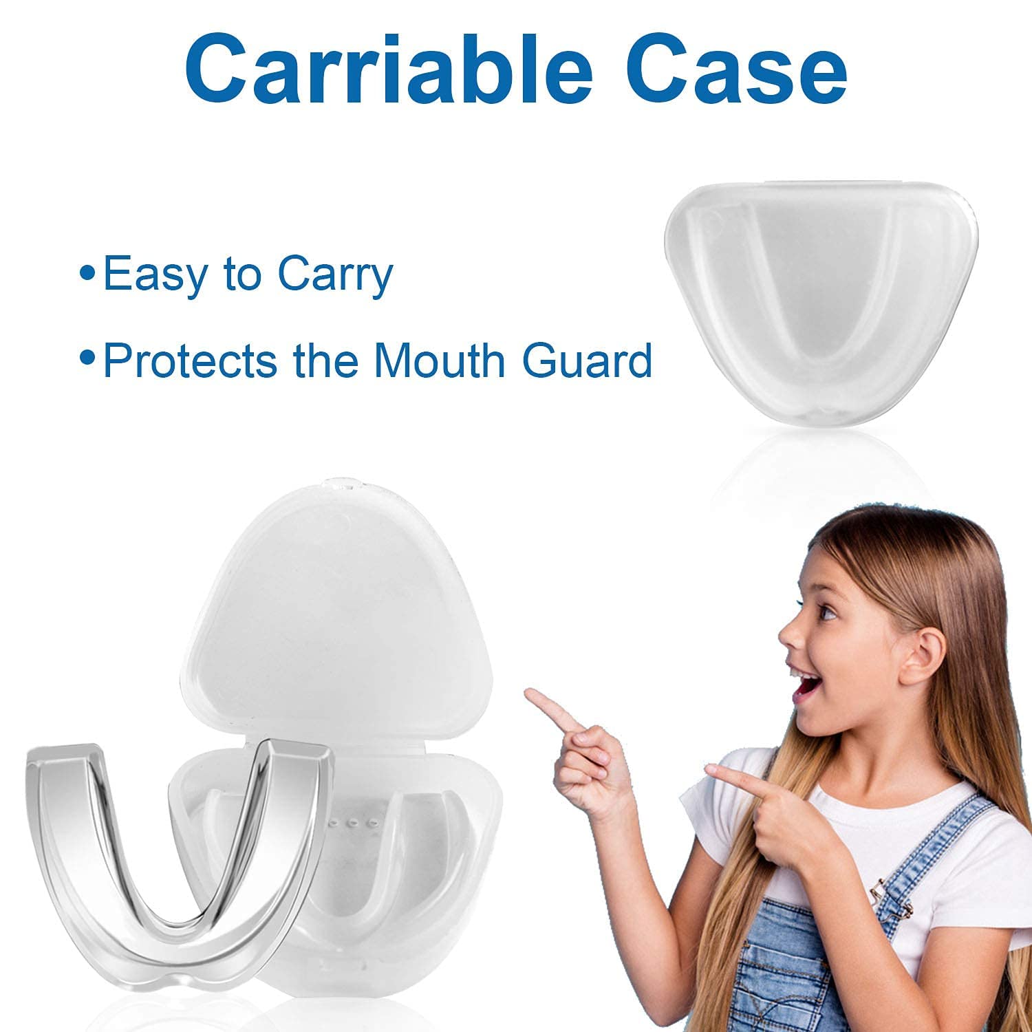 N S Enterprises Sports Mouthguard Mouth Guard Gumshield Teeth Protect for Boxing Basketball Sports Accessories 2