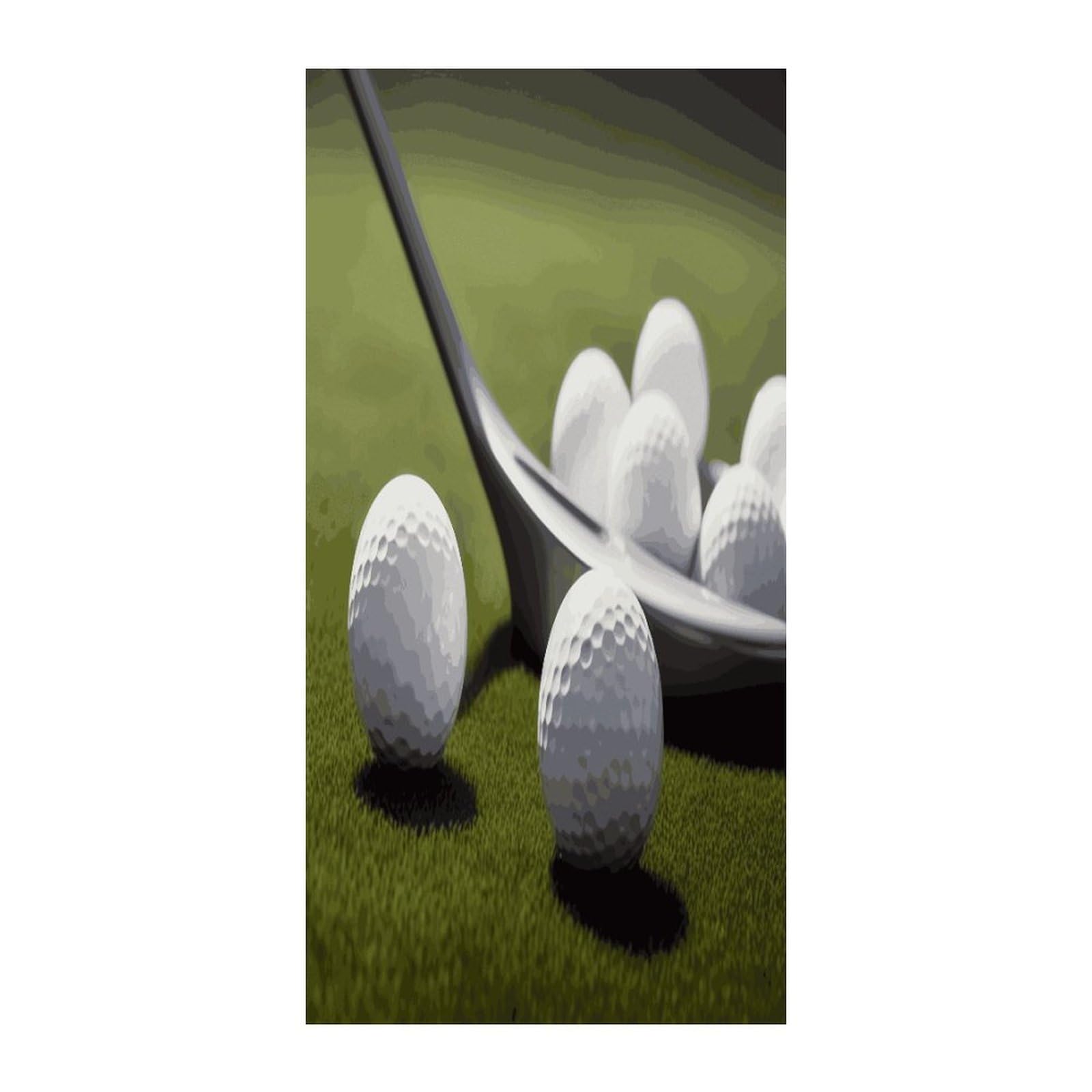 Fekiloot Style Golf Door Curtain Room Divider Curtains