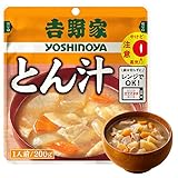 吉野家 レトルト とん汁 10袋セット (豚汁 200g×10袋) レンジ・湯せん調理OK 常温 (どんぶり 味噌汁 おかず) 公式ショップ