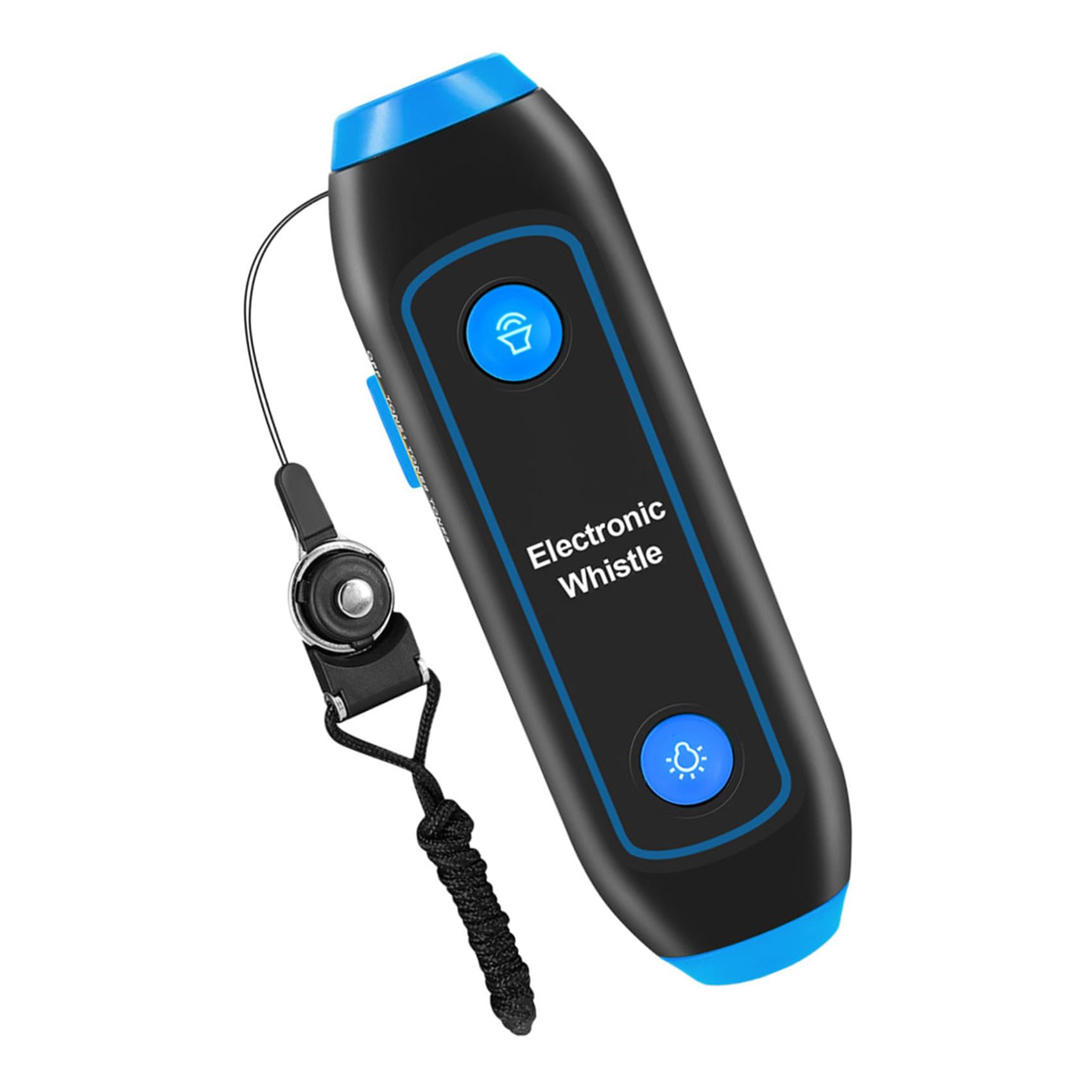 ABOOFAN Sifflet Électronique pour Entraîneurs avec Volume Élevé et Lumière LED, Matériau Abs, Multifonction pour Compétitions Sportives et Arbitres, avec Cordon de Sécurité