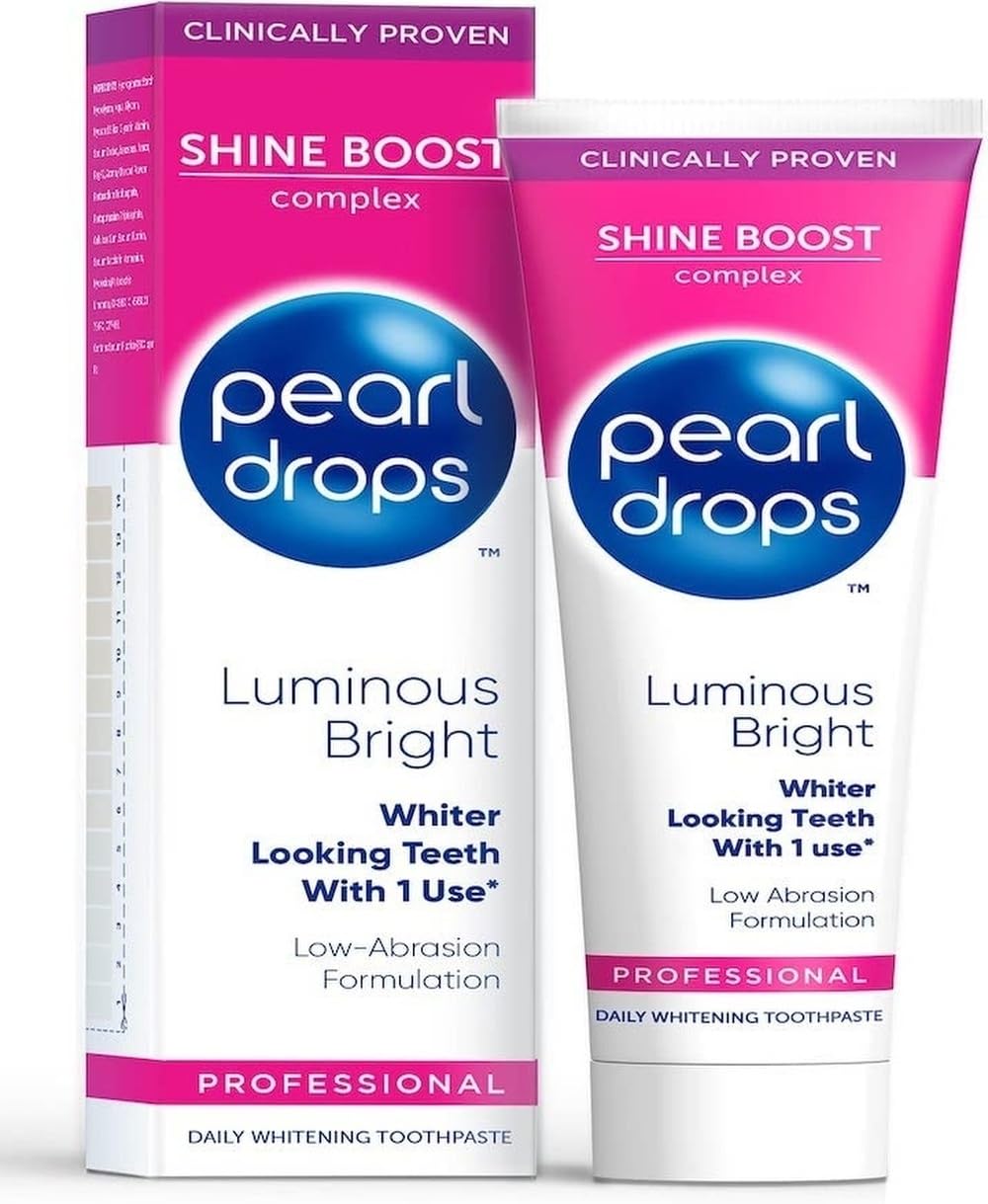 Pearl Drops Luminous Bright Daily Whitening Toothpaste 75Ml Lloyds Pharmacy