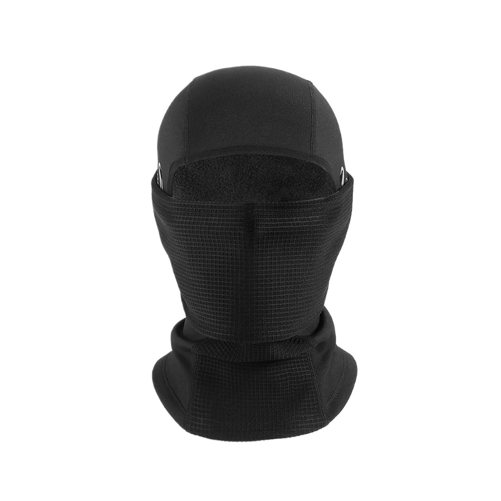 Masque de vélo moto ergonomique avec lunettes intégrées et ouverture queue de cheval - 4