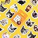 PMSMT 46 Stück/Packung süße Katzen Aufkleber Tagebuch Scrapbooking dekorative Tags