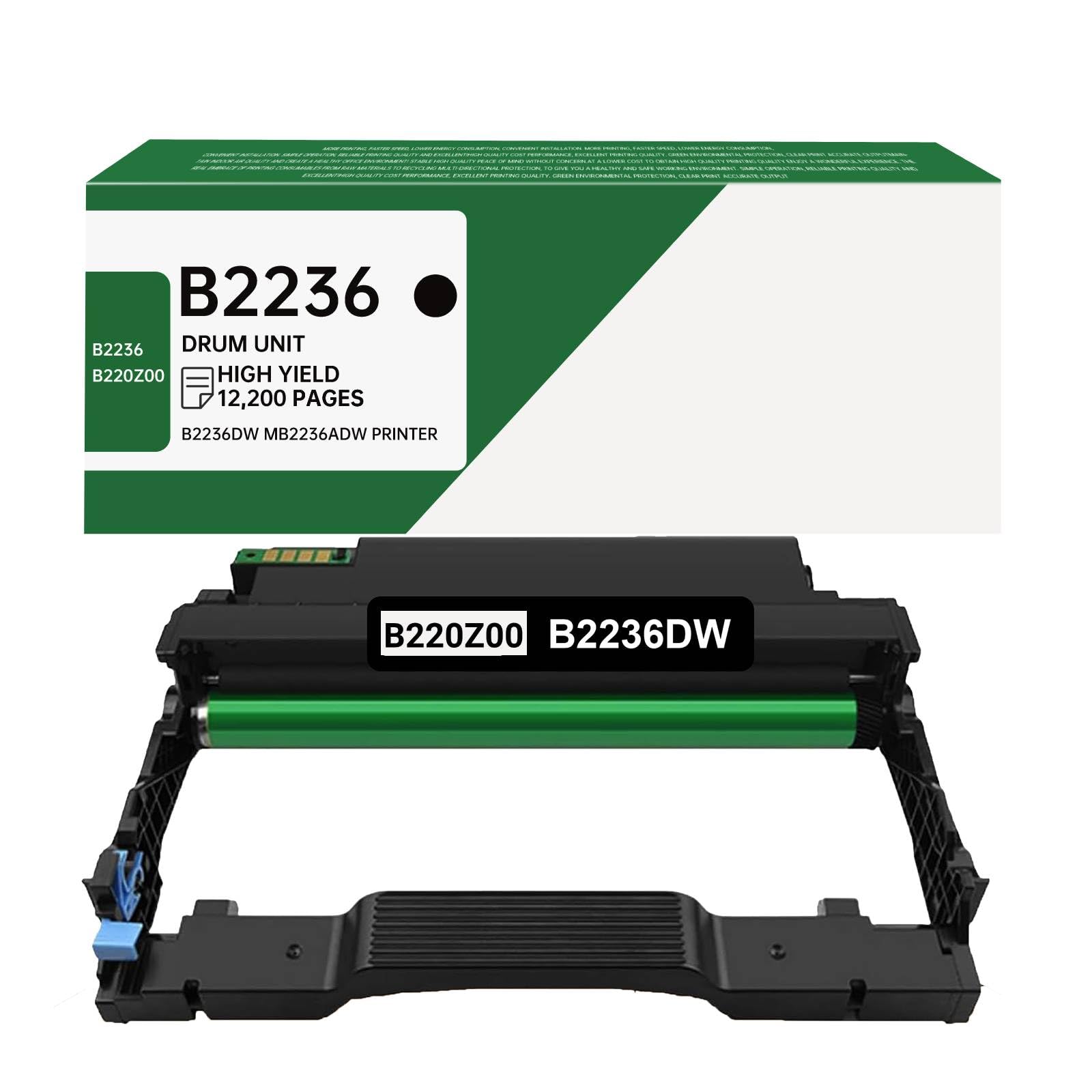 B2236 zamiennik jednostki bębna do drukarki B2236 B220Z00 kompatybilne z drukarką B2236dw MB2236adw (12 200 stron)