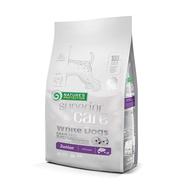 Natures PROTE White Dog Puppy Grain Free Salmon 1,5KG