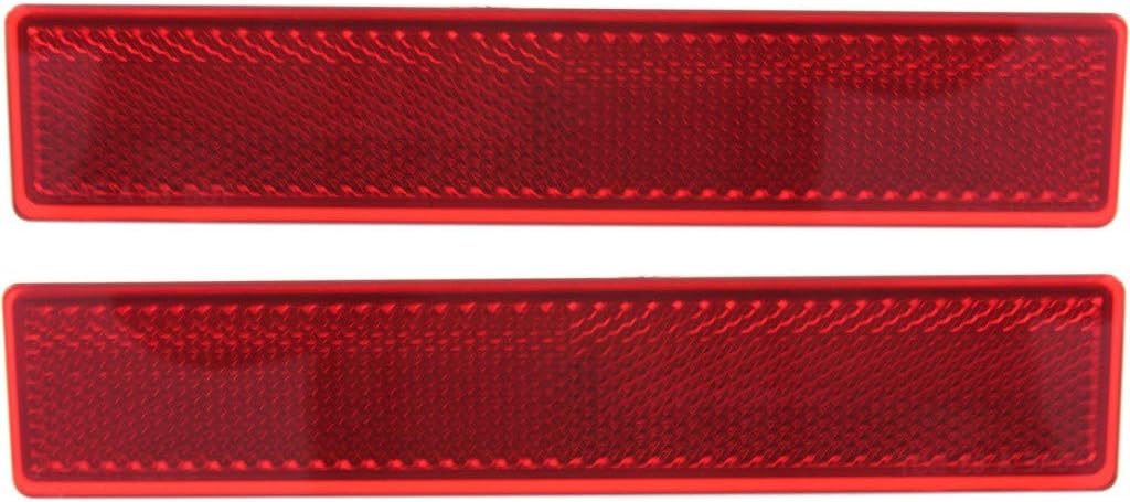 For Honda Pilot Rear Reflector 2006 2007 2008 Pair Driver and Passenger Side For HO1184102, HO1185102 | 33555-S9V-A11, 33505-S9V-A11