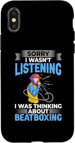 Vista 4 de Funda para iPhone 12/12 Pro Beatboxing Music Funny Beat Sound Effects