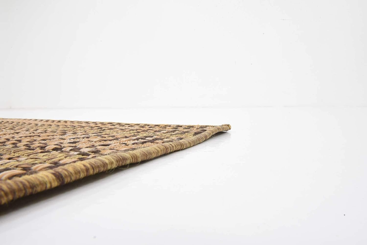 Unique Loom Outdoor Modern Collection Area Rug - Southwestern (5' 1" x 8' Rectangle, Light Brown/ Brown)