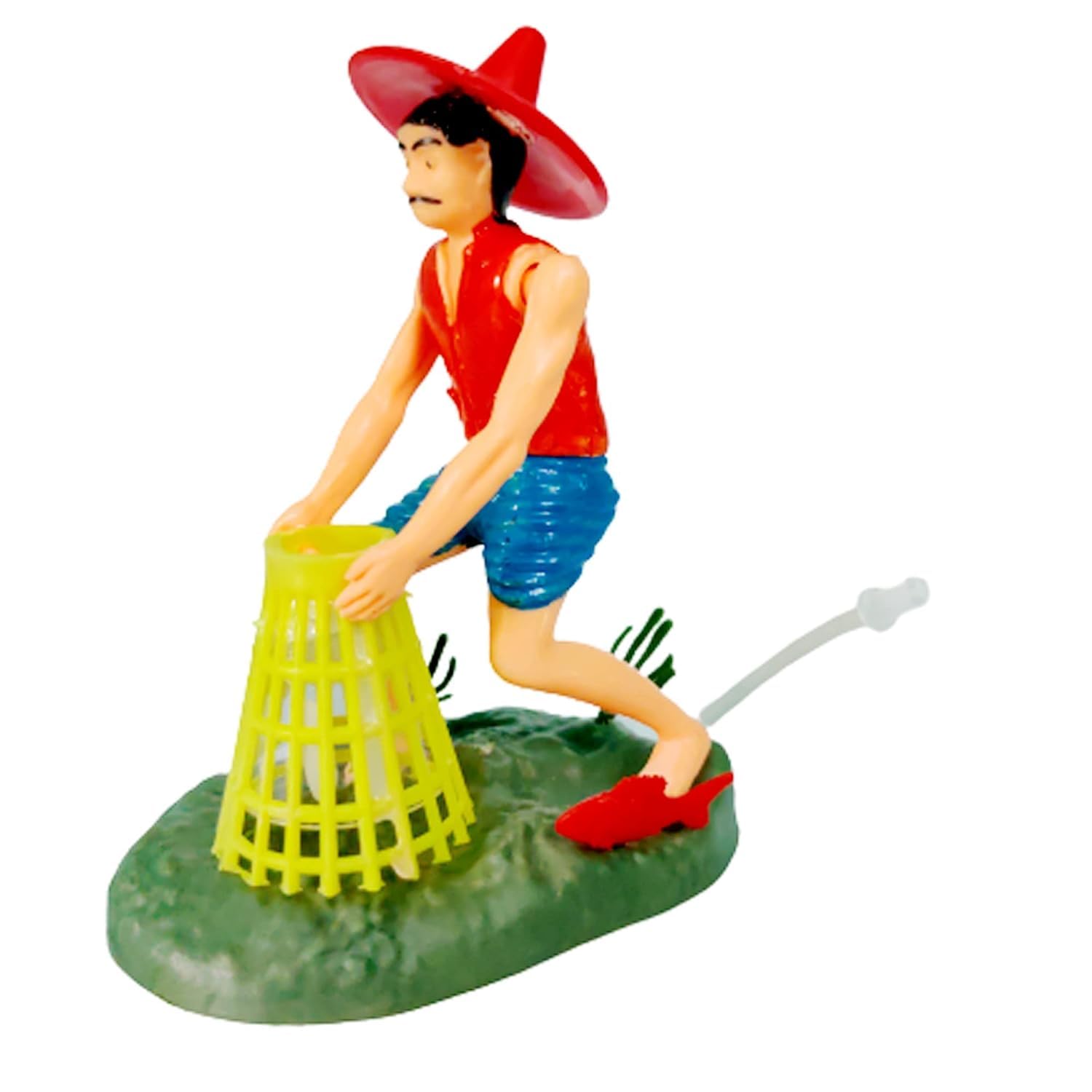 Action Toys Plastic Poddar Retail Air Operated Bubble/Oxygen Making Aquarium Decorative Ornament/Accessories/Underwater Movement Toy for Fish Tank (Multicolor Fisherman)(Air Pump Not Included) (B0CMV4Z8PN) Amazon Price History, Amazon Price Tracker