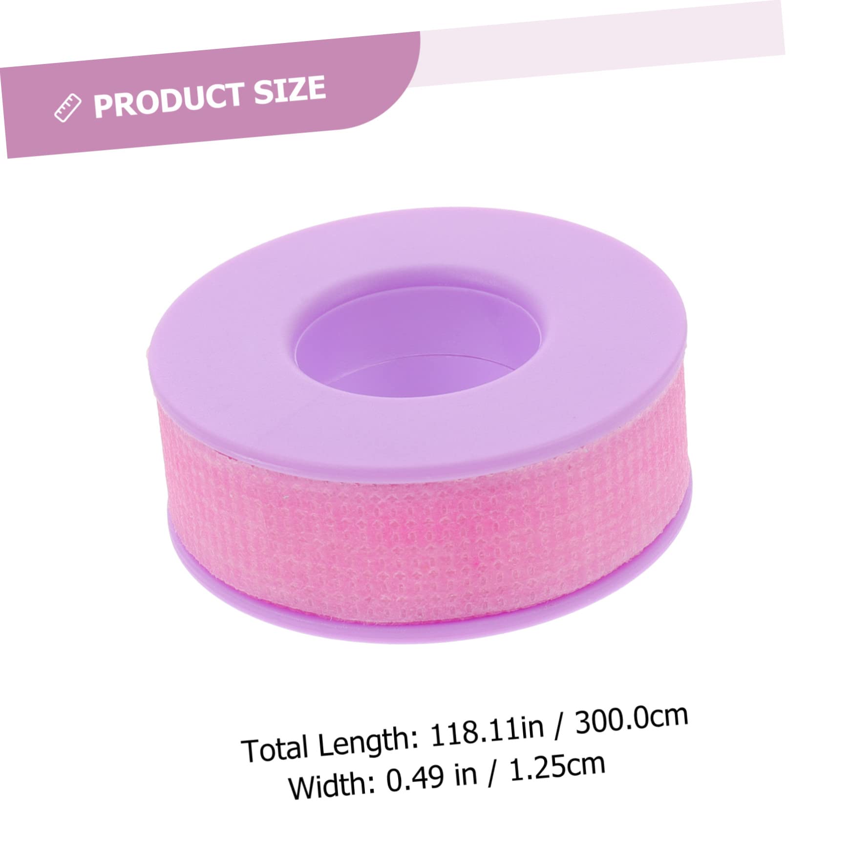 HONMEET Silicone Gel Eyelash Extension Tapes 3 Rolls of Breathable Lash Isolation Tapes Eye Lash Adhesive for Professional Use