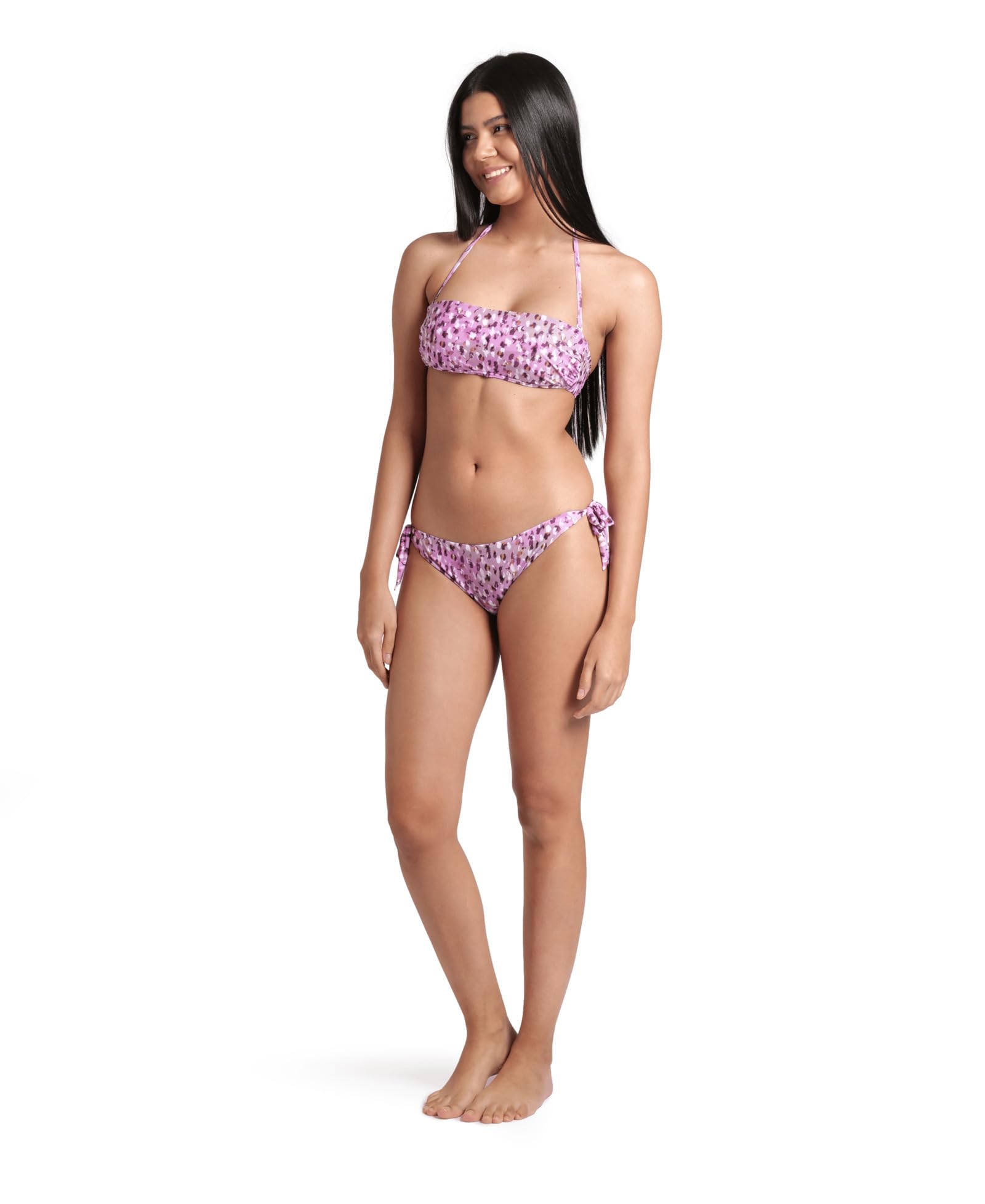 ARENA Women's Water Prints Bikini Bandeau Bañador de Dos Piezas Mujer (Pack de 1)