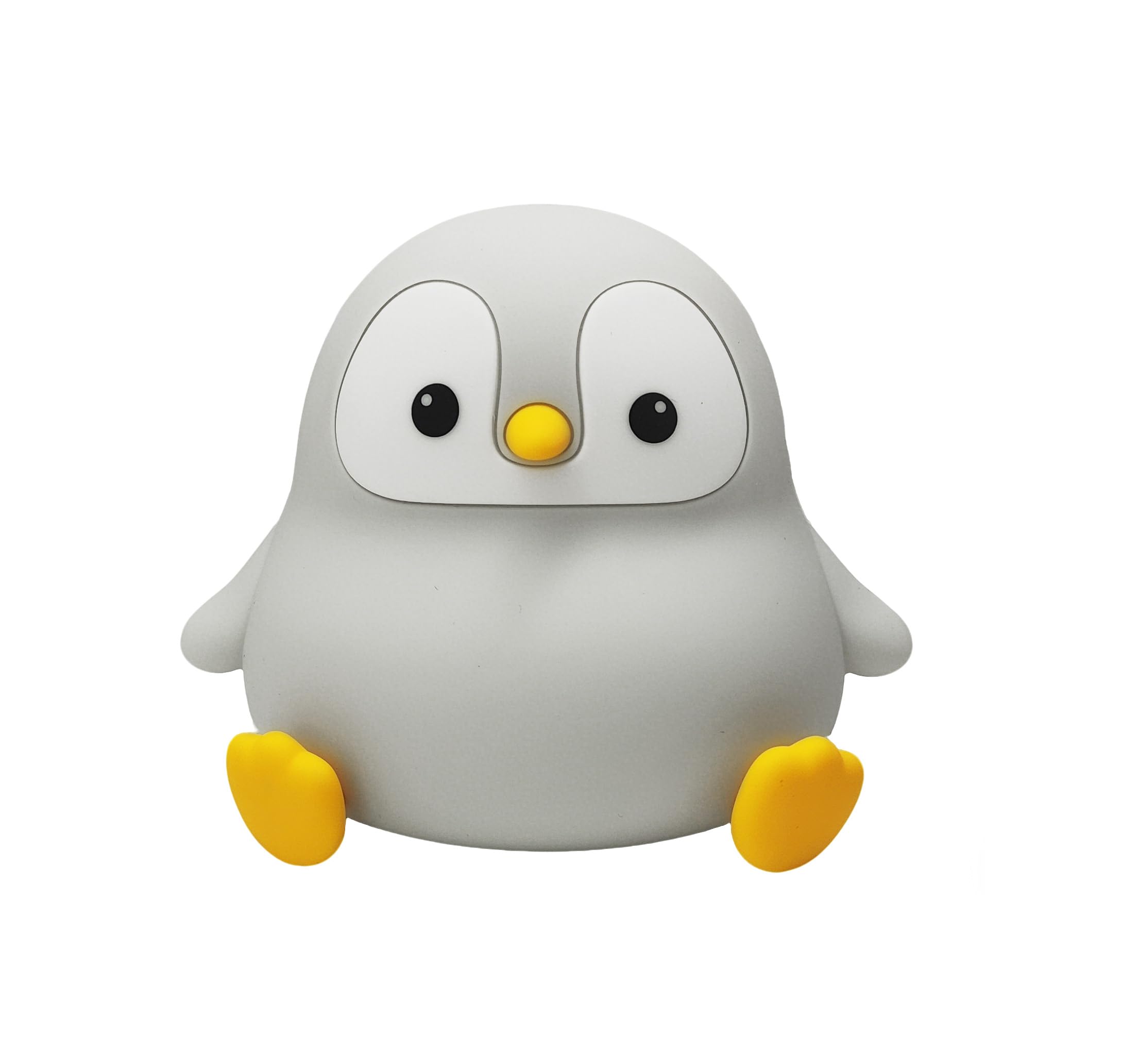 Silikon-Nachtlicht mit Cartoon-Pinguin-Motiv, wiederaufladbar, Timing, Dimmen, Kinderzimmer, Schlaf, Nachtlampe für Babyzimmer, Dekoration