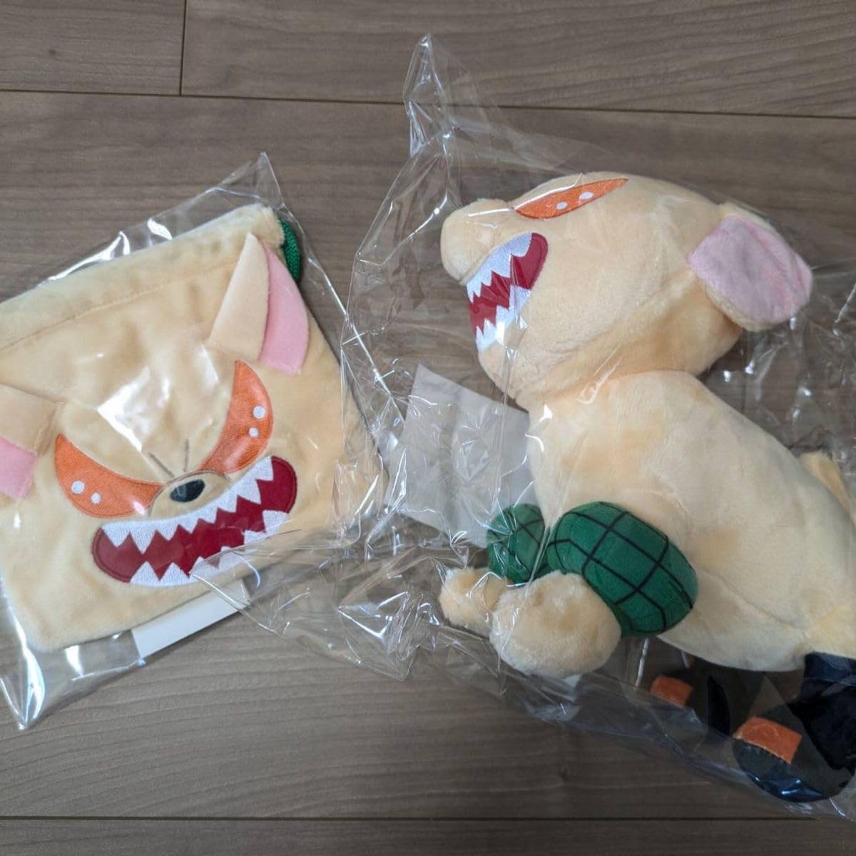 Amazon.co.jp: ヒロアカ バクドッグ ぬいぐるみ フェイス巾着 2