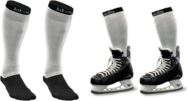 Cut Resistant Hockey Socks,Performance Knee High Cut Resistant socks,Level 3 Protection(with Dyneema yarns)