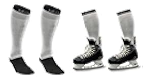 Cut Resistant Hockey Socks,Performance Knee High Cut Resistant socks,Level 3 Protection(with Dyneema yarns)