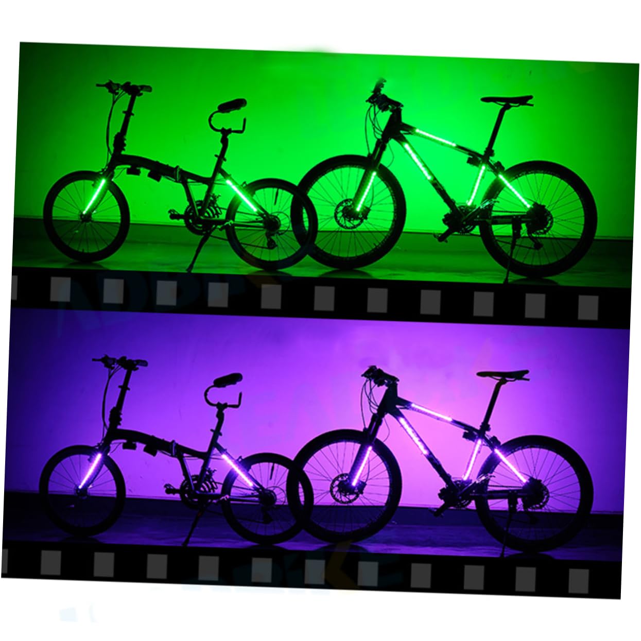 Kisangel 2 Pièces 5 8 Feux Stop Feu Arrière Accessoires De Vélo Accessoires De Vélo Accessoires De Vélo Accessoires De Vélo Accesorios Para Bicicleta Décor De Vélo Lumières À Rayons LED