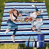 Picknickdecke Stranddecke 200 x 200 cm Picknickdecke Wasserdicht Picknickdecke Outdoor Decke für Picknick,Strand,Campen - Picknickdecke XXL Picknickdecke Isoliert Wasserdicht Tragbar Faltbar-LSTW