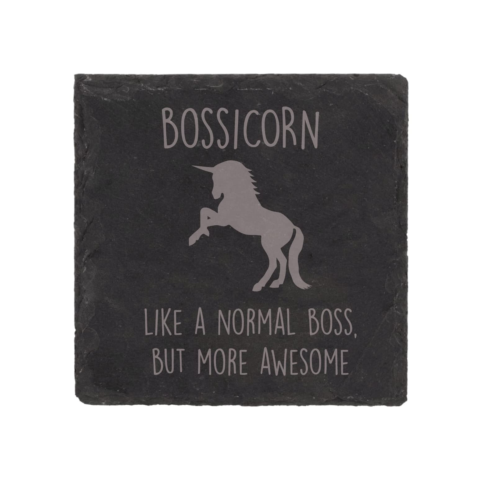 Dessous de verre en ardoise Bossicorn cadeau fête des mères original