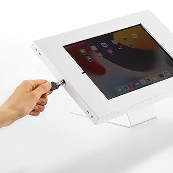 専用出品　iPad 10.2インチ ホワイト ケース付き 楽天市場】iPad ケース 分離式 縦置き 縦 立つ 取り外し iPad