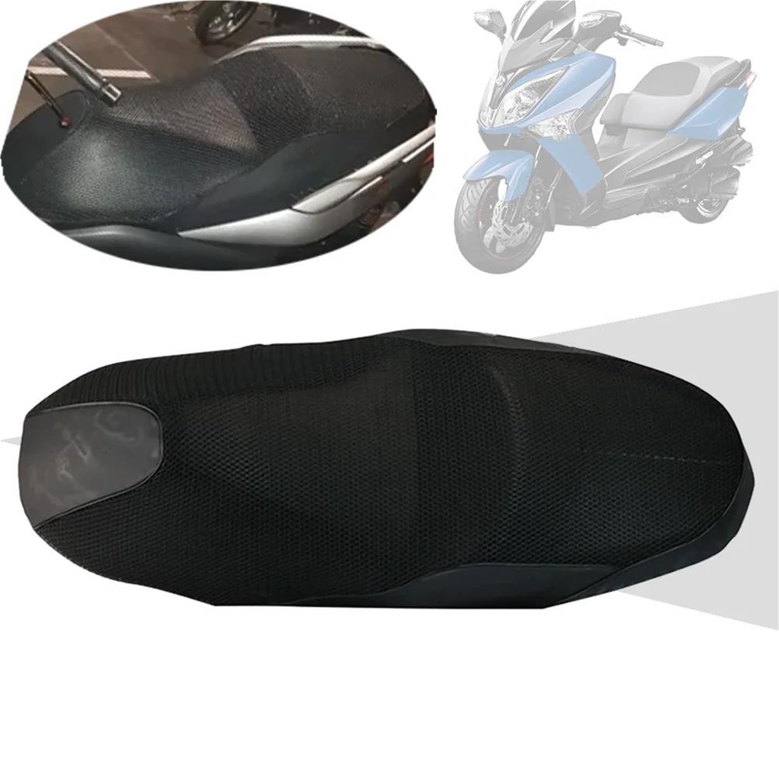 estate Ricambi Per Moto, Fodera Per Cuscino Del Sedile In Rete Traspirante, Per Isolante Per Sym Per Joymax 125 I 125i Sport