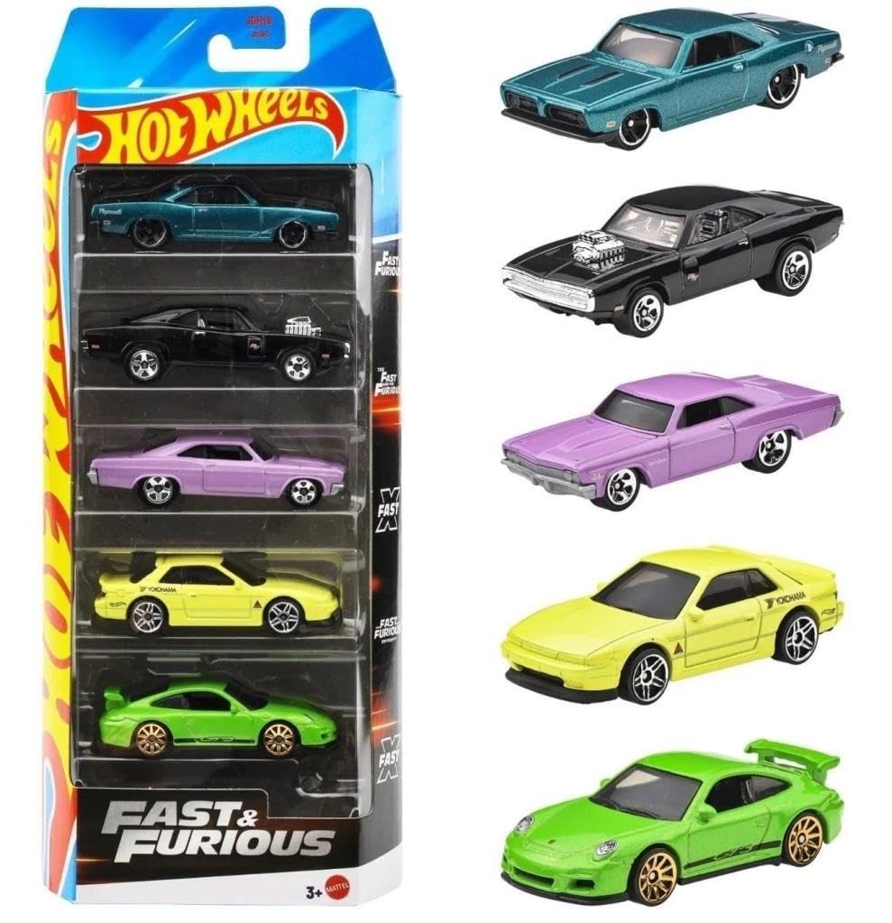Fast & Furious ミニカーセット 1806 Hot Wheels Araba Seti FAST & FURIOUS JBJ80 : Amazon.com.tr