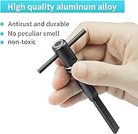 Vista 3 de Herramienta de alineación de motocicleta de carcasa de interruptor de encendido compatible con modelos Harley Touring 2014-2020, color negro