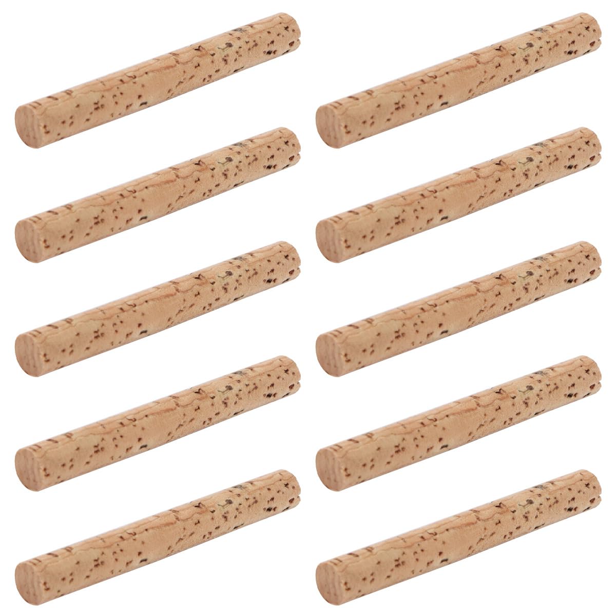 DUZEPA 10pack Easy Floating Oak Fishing Corks – 6mm Accessories for Lake & River Fishing