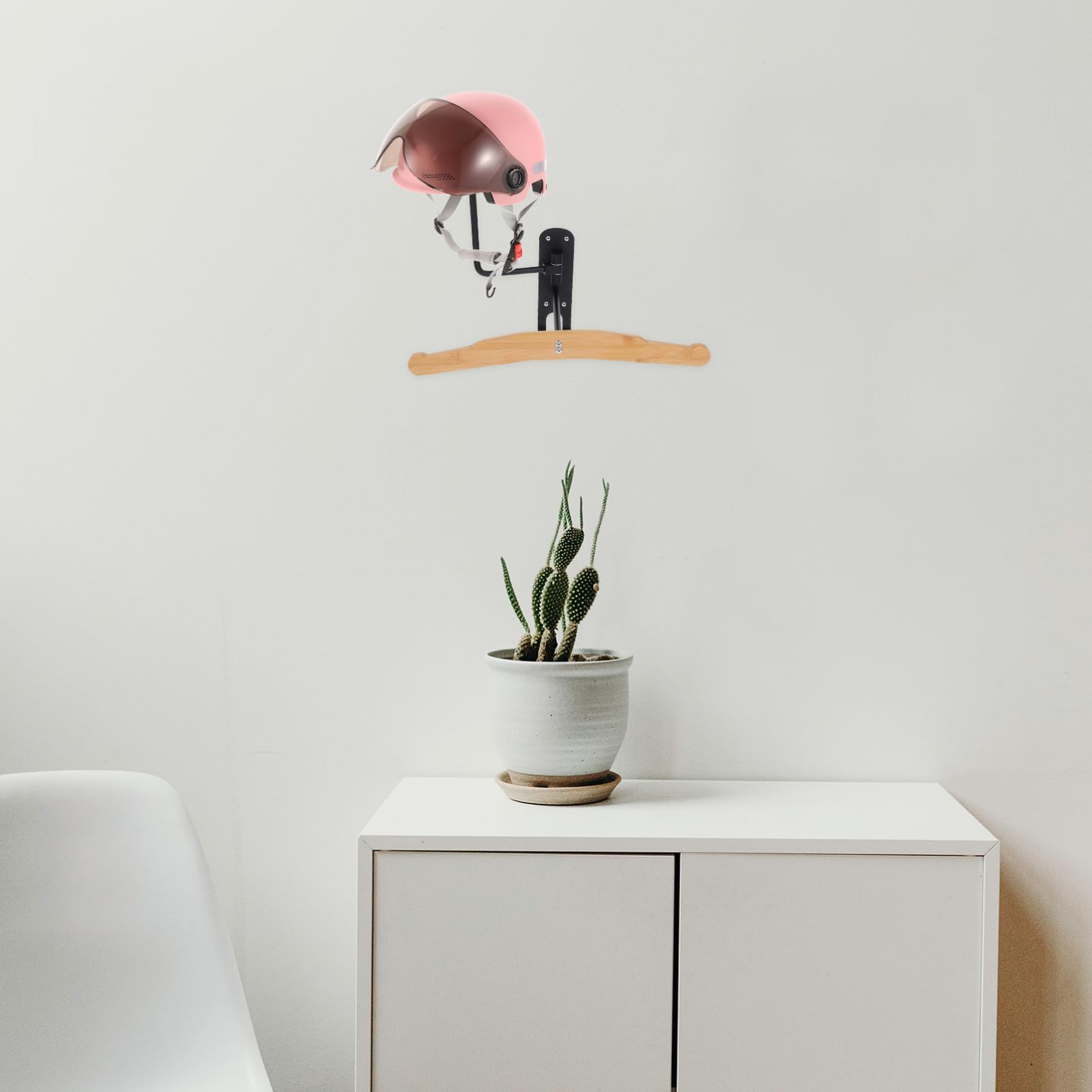per Caschi da Muro Gancio Decorativo per Accessori Design Moderno Garage e Stanze Piccole