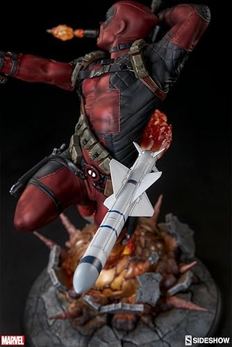 Miniatura 8 de Sideshow Collectibles SS300511 Marvel Deadpool Heat-Seeker Figura de formato premium