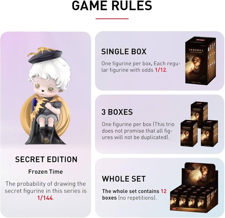 Amazon | POP MART inosoul In the Still Room シリーズ 【3ピース