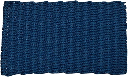 Maine Lobster Rope Doormats Tapete para exteriores, cuerda de langosta resistente a la intemperie, duradero, fácil de limpiar, tejido a mano en