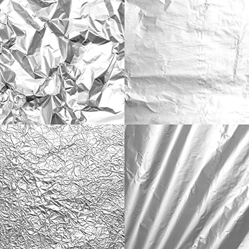 Pangda 300 Pieces Gilding Foil Imitation Gold, Silver And Copper Leaf For Diy Art Crafts Decoration #TOP6