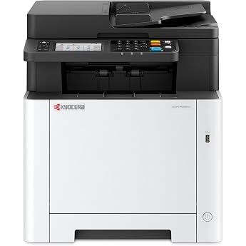 Kyocera Ecosys MA2600cwfx colour laser printer Multifunctional printer Wi-Fi Printer scanner copier fax machine. Multi-function printer including mobile print function.