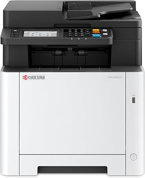 Kyocera ECOSYS MA2600cwfx 4-in-1-Farb-Laser Drucker | Printer scanner copier, fax machine. Multi-function printer including mobile print function.