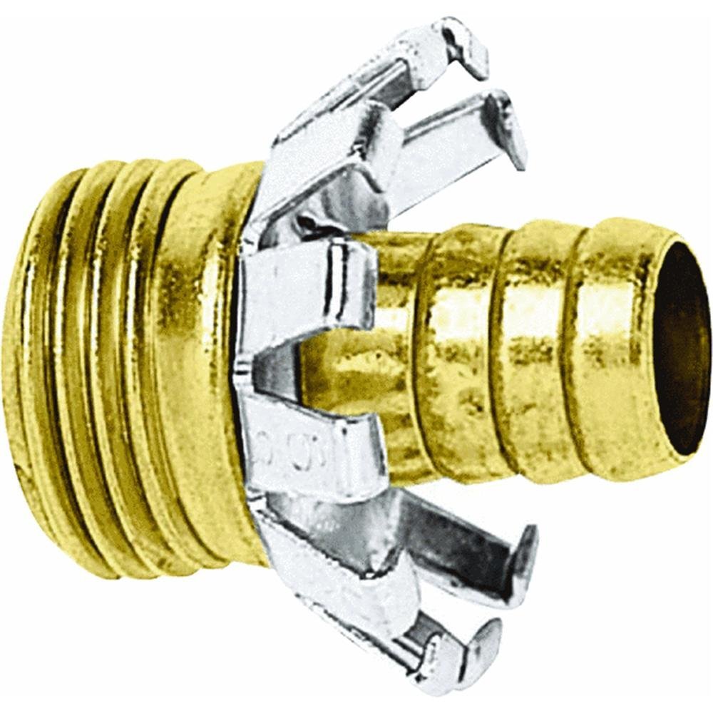 1/2" MALE BRASS HOSE END